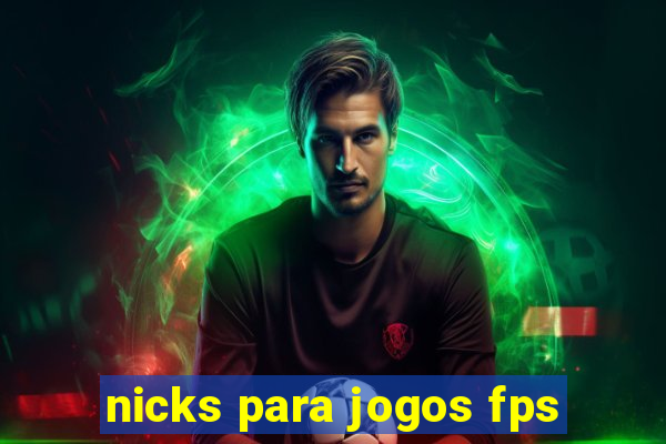 nicks para jogos fps